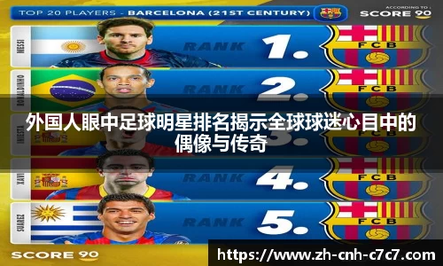外国人眼中足球明星排名揭示全球球迷心目中的偶像与传奇